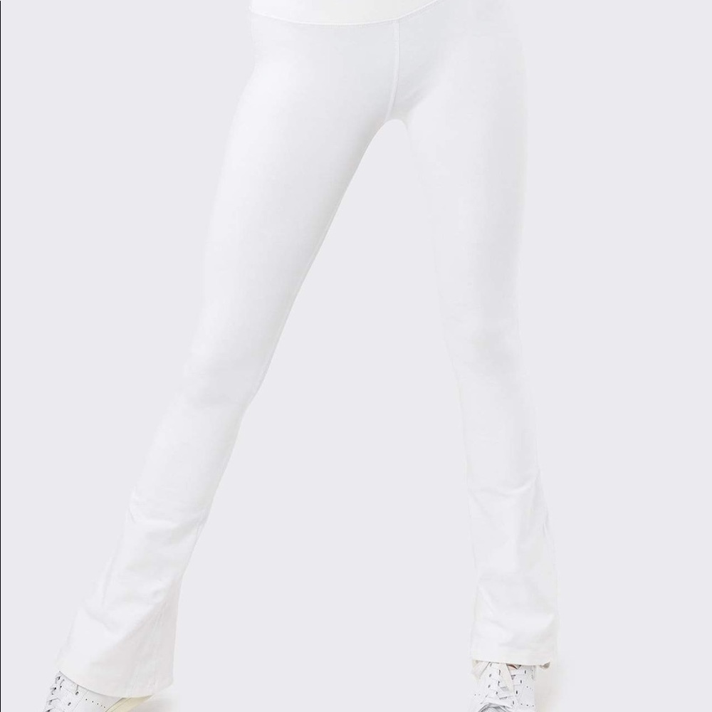 white splits59 raquel flare tights size small